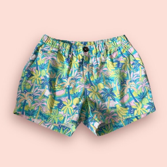 CHUBBIES Women's Tropical Palm Tree Print Shorts Size XS - Picture 1 of 5